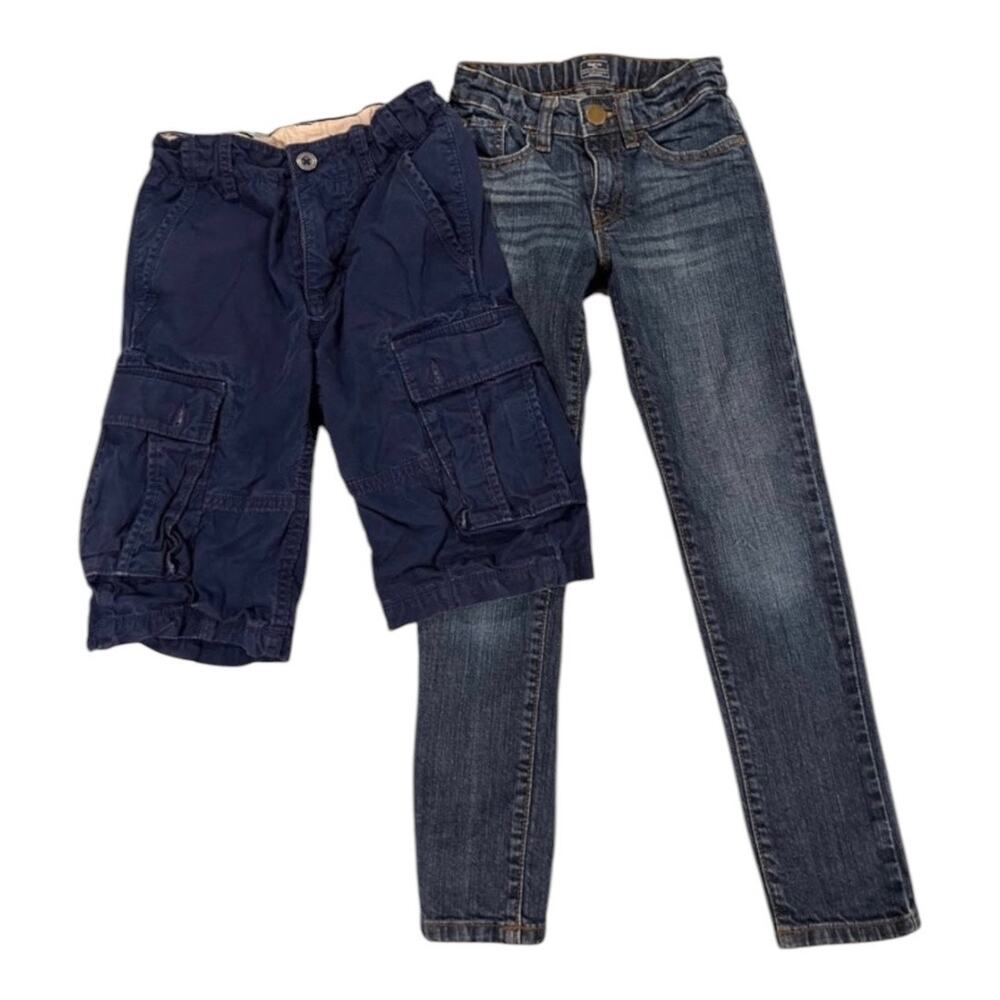 Boys Size 8 GapKids Jeans & Navy Shorts Bundle